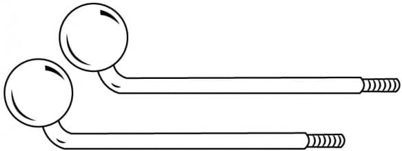 JBL Professional MTC-28/25CM-WH Ceiling-Mount Adapter for Control 28 and Control 25, White, Pack of Two