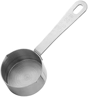 Lurrose Stainless Steel Saucepan, Mini Milk Pot Small Metal Sauce Pan for Home, Kitchen, Restaurant (60ML)