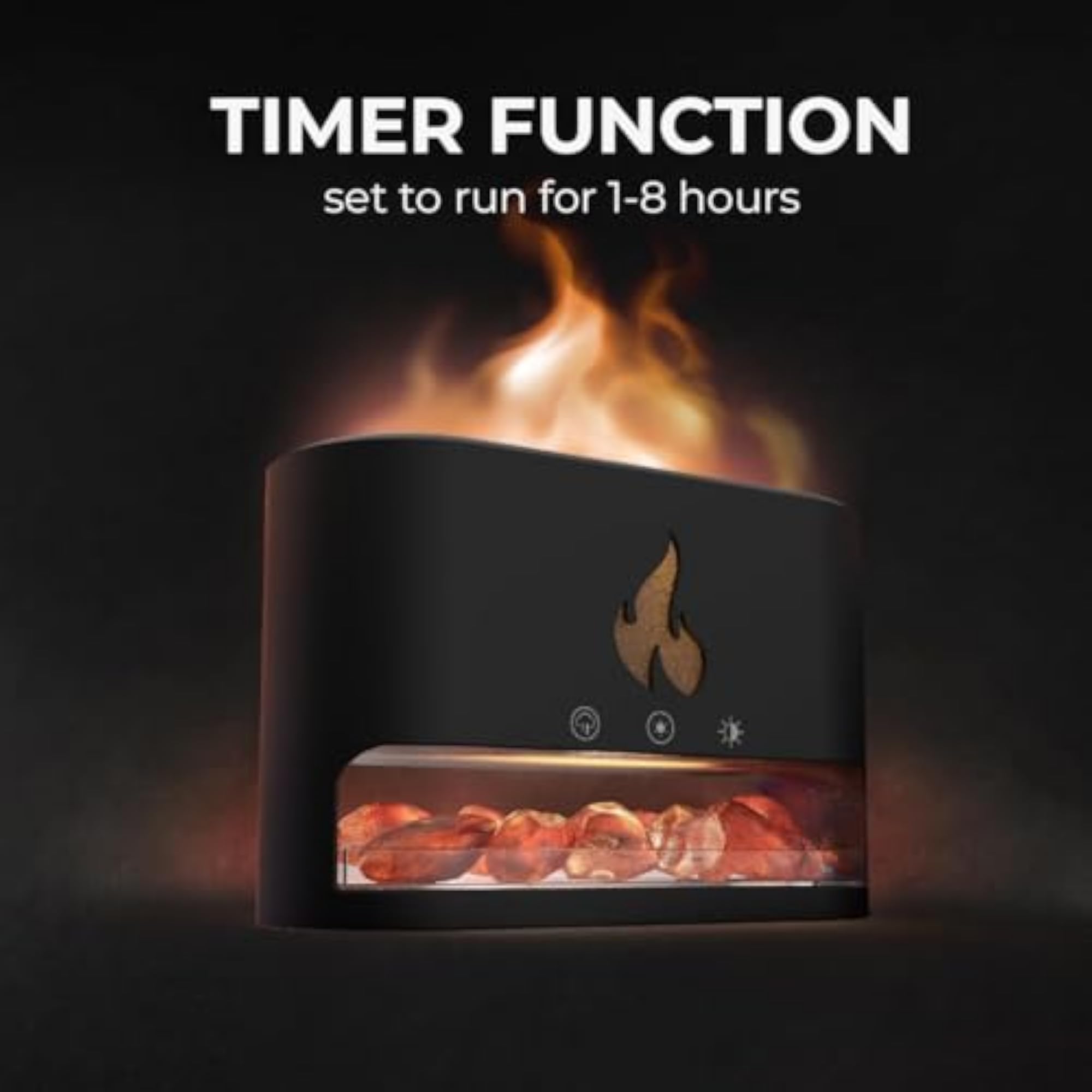 Himalayan Salt Lamp Diffuser with Cool Mist