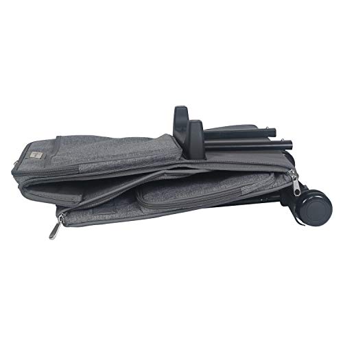 Everything Mary Rolling Craft Bag, Heather - Papercraft Tote With Wheels For Scrapbook & Art Storage - Organizer Case For Iris Boxes, Supplies, And Accessories - For Teachers & Medical #TOP7