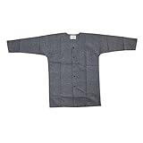 [武蔵野ユニフォーム] 村上被服 和柄鯉口シャツ 9分袖 左胸ポケット 鳶服 ダボシャツ お祭り 祭礼 春夏 作業着 作業服 HOOH 鳳皇 <025-5700>(204-青海波青 LL)