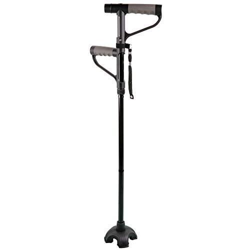 image for BulbHead My Get Up & Go Cane - The Convenient Two-Handle Walking Cane 