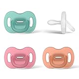 IDEAL PARA DORMIR. Chupete suave y flexible que no deja marcas en la carita del bebé
