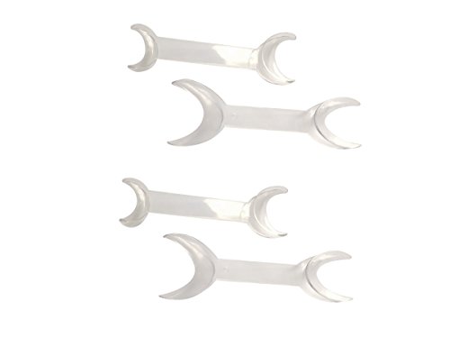 Zgood Double-Headed T-Shape Intraoral Cheek Lip Retractor Opener(Pack Of 4Pcs/2Sets) Us Stock #TOP3