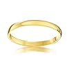 Theia 9ct Yellow Gold Heavy D Shape Polished 2mm Wedding Ring - Size H #1