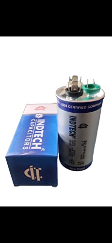 Image of INDTECH Dual Motor Run Capacitors For Air Conditioners, Motors Compressors, Air Handlers, Refrigeration (45MFD)