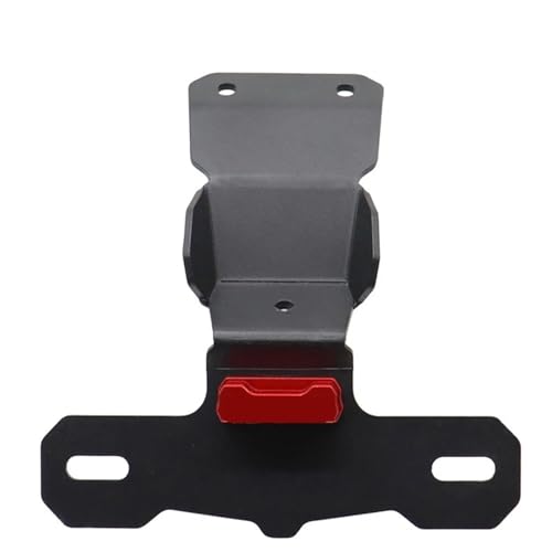 �I�[�g�o�C���C�Z���X�v���[�g�z���_�[ �p��CRF 300L 2021-2023 �I�[�g�o�C�A�N�Z�T���[ LED ���A�i���o�[�v���[�g�z���_�[�e�[�� Tidy �t�F���_�[�G���~�l�[�^�[(Red)