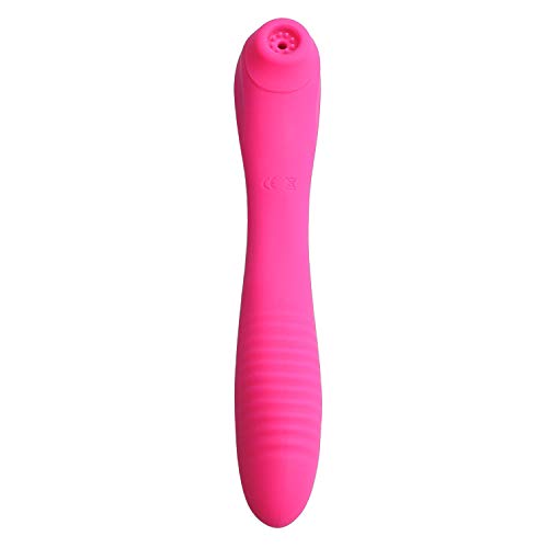 Consolador Vibrador para Mujer con Control Remoto, Estimulación Punto G y Clítoris, 10 Modos de Vibración