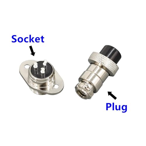 Conector de Aviación Socket GX16 6P 16MM Rhombus miniatura 2