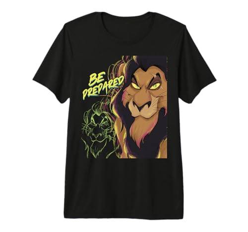 T-Shirt Le Lion King Scar pour vos soirées à thème Disney