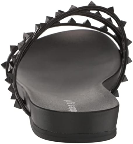 Madden Girl Women's Candy Slide Sandal, Black/Black, 5 | Image 2