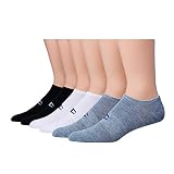 Champion womens Training Sock, 3-pair No Show, White/Grey/Black, 9 11 US