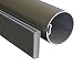 METechs - Aluminum Roller Shade Blind Rod with Bottom Bar CL338T-D40 79"