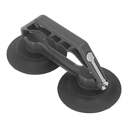 Schimer Glass Suction Cup 2 Claw Strong Suction Power Effort Saving Tiles Lifting Tool for Granite Doors Floors, Schimerhbk3fczr0p