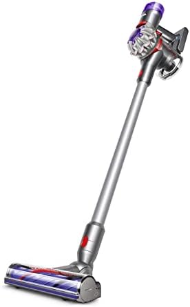 Dyson V7 Advanced Cordless Stick Vacuum Cleaner - Silver - Light Weight to Clean up high, Battery Operated, Portable