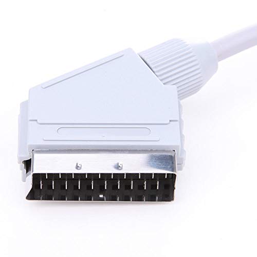 Real RGB Scart Video HD HDTV AV Cord Cable RGB SCART Lead for Nintendo Wii Console Video Game