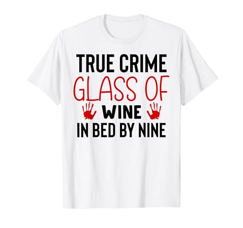 true crime glass of wine in bed nine murder mystery T�V���c
