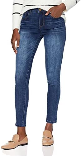 Democracy womens Absolution High Rise Ankle Jeans, Blue, 6 US