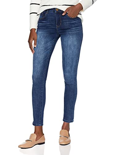 Democracy Womens Absolution High Rise Ankle Jeans, Blue, 14 Us #TOP27