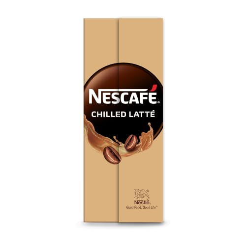Image of Nescafe Ready to Drink Cold Coffee, Chilled Latte, 180ml, Tetra Pack