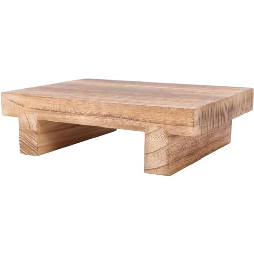 Taburete de madera maciza premium con escalón reforzado para dormitorio 4