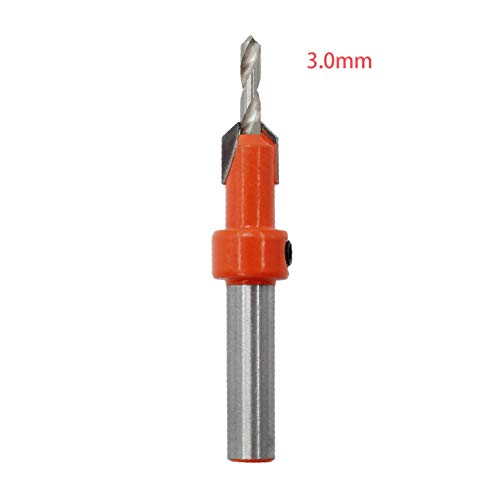 Preisvergleich Produktbild Ba30DEllylelly Carpentry Countersink Drill Bit Set Langlebiger Sechskantschaft Holzbearbeitungsbohrer Professionelles Holzbearbeitungswerkzeug