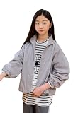 [EnDast] 150cm MINIROI 無地 ウィンドブレーカー 長袖 ジップアップ 羽織り キッズ 女の子 ガールズ シンプル おしゃれ 春 秋 韓国子供服_ad-1080_