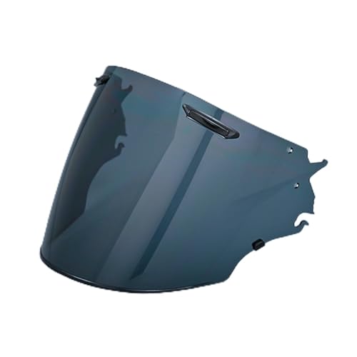 LMBN Moto Visière de casque en verre for Arai VAS-Z, RAM-X, VZ-RAM, SZ-R, VAS, SZ R, SZ-R et EVO - Design élégant(Schwarz)