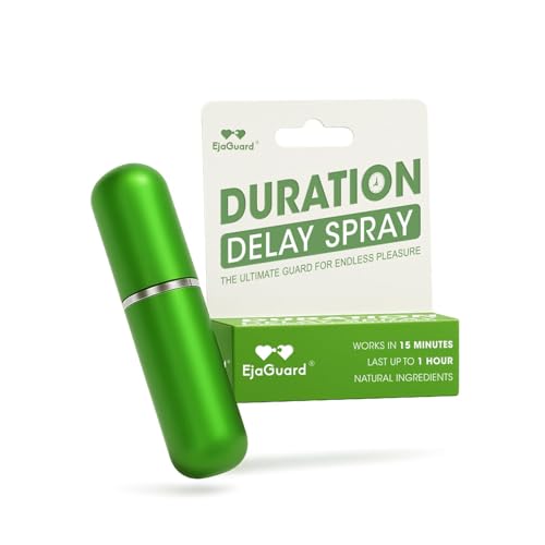EjaGuard Delay Spray, Help Last Longer in Bed with EjaGuard, Plant-Based Intimate Wellness Mist for Adults, Gentle Herbal Formula, 5ml, 40+ Sprays