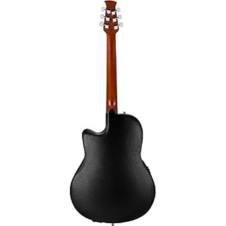 Ovation Applause Guitare Élect. Acoustique AB24II-RR Mid Cutaway ruby red - Les Beatles, Paul McCartney, John Lennon, RIngo Starr, George Harrison Ovation Applause Guitare Élect. Acoustique AB24II-RR Mid Cutaway ruby red – Image 4