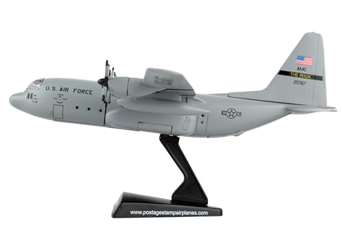 Réplique USAF C-130 1/200 Postage Stamp miniature moulée sous pression