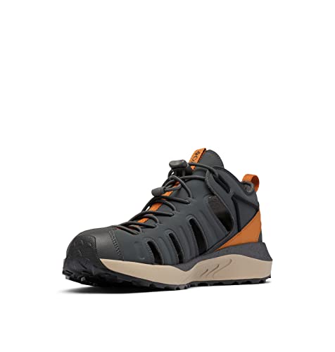 Columbia Sandália esportiva feminina Trailstorm H20, Cinza escuro/caramelo, 47