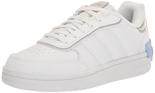 Adidas Zapatos De Baloncesto Postmove Se Para Mujer, Blanco Blanco Azul Dawn, 36 Eu