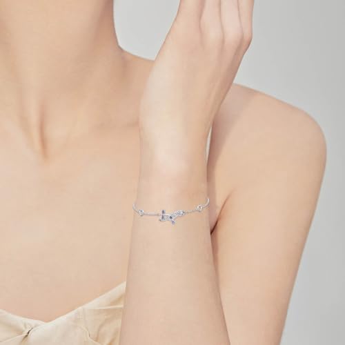 Image of 925 Sterling Silver Layered Ankle Bracelets for Women Jewelry Gifts | 925 Sterling Silver Layered Sea Turtles /Elephant /Wave Anklet Animal Bracelet Summer Ocean Beach Jewelry Gifts for Women