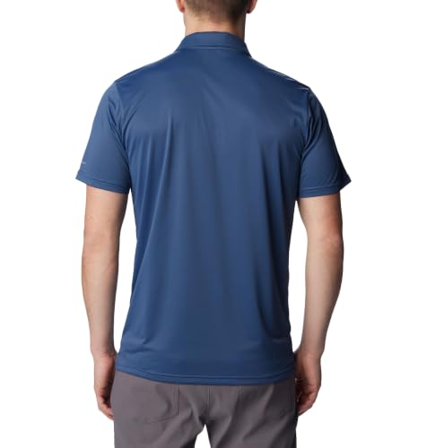 Image of Columbia Men's Solid Regular Fit Hike Polo