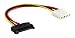Produktbild InLine 29669 SATA Stromadapterkabel, 15pol SATA Buchse an 4pol. Stecker, 0,15m