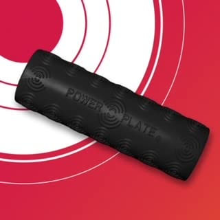 Power Plate Roller, Black | Portable Massager For Feet, Neck And Back | Rechargeable 3 Hour Battery Life | Powerful, Soothing Pressure | Precisionwave Technology #TOP3