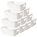 LYLIDIA 10 Stück Aufbewahrungsbox Kunststoff 30 cm Aufbewahrungskorb Groß Weiß Korb Aufbewahrung Plastikbox Körbe Kunststoffbox für Badezimmer Küchenschrank Regal Organizer Boxen Aufbewahrungsbox,MoreChioce günstig Kaufen-LYLIDIA 10 Stück Aufbewahrungsbox Kunststoff 30 cm Aufbewahrungskorb Groß Weiß Korb Aufbewahrung Plastikbox Körbe Kunststoffbox für Badezimmer Küchenschrank Regal Organizer Boxen