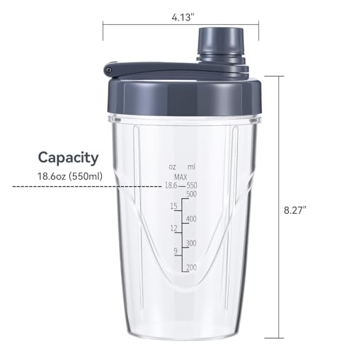 Repuesto Botella La Reveuse 18 oz para Licuadora 1000W miniatura 3