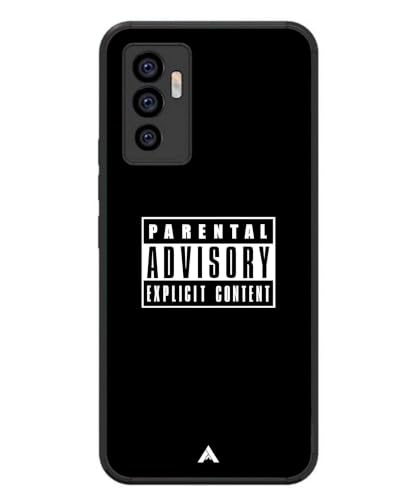Image of Premium Explicit Case for Vivo T1 Soft-Touch Metal TPU Back Cover, Shockproof, Designer, Aesthetic Mobile Phone Case (Glossy Finish)