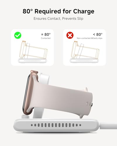 Cargador doble Apple Watch para cargar dos relojes sin ocupar espacio 6