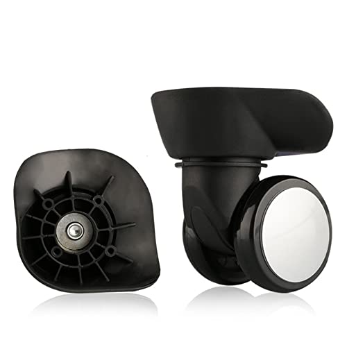 Luggage Wheels,Universal Luggage Casters,1 Pair Luggage Wheel Replacement Spare Spinner Caster for Suitcase Wheel Repair (W127)