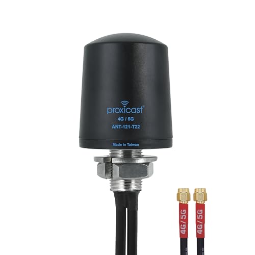 Proxicast 2x2 MIMO 5G Antenna - Low Profile Vandal Resistant Panel Mount