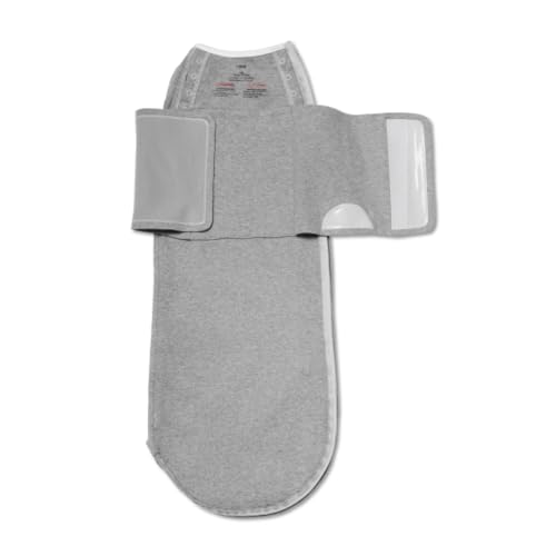 Image of Nanit Sleep Wear Swaddle - Heather Grey - 0-3M