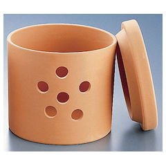 Kanda Terracotta Garlic Cellar, Large, Pottery, Japan RYO1102