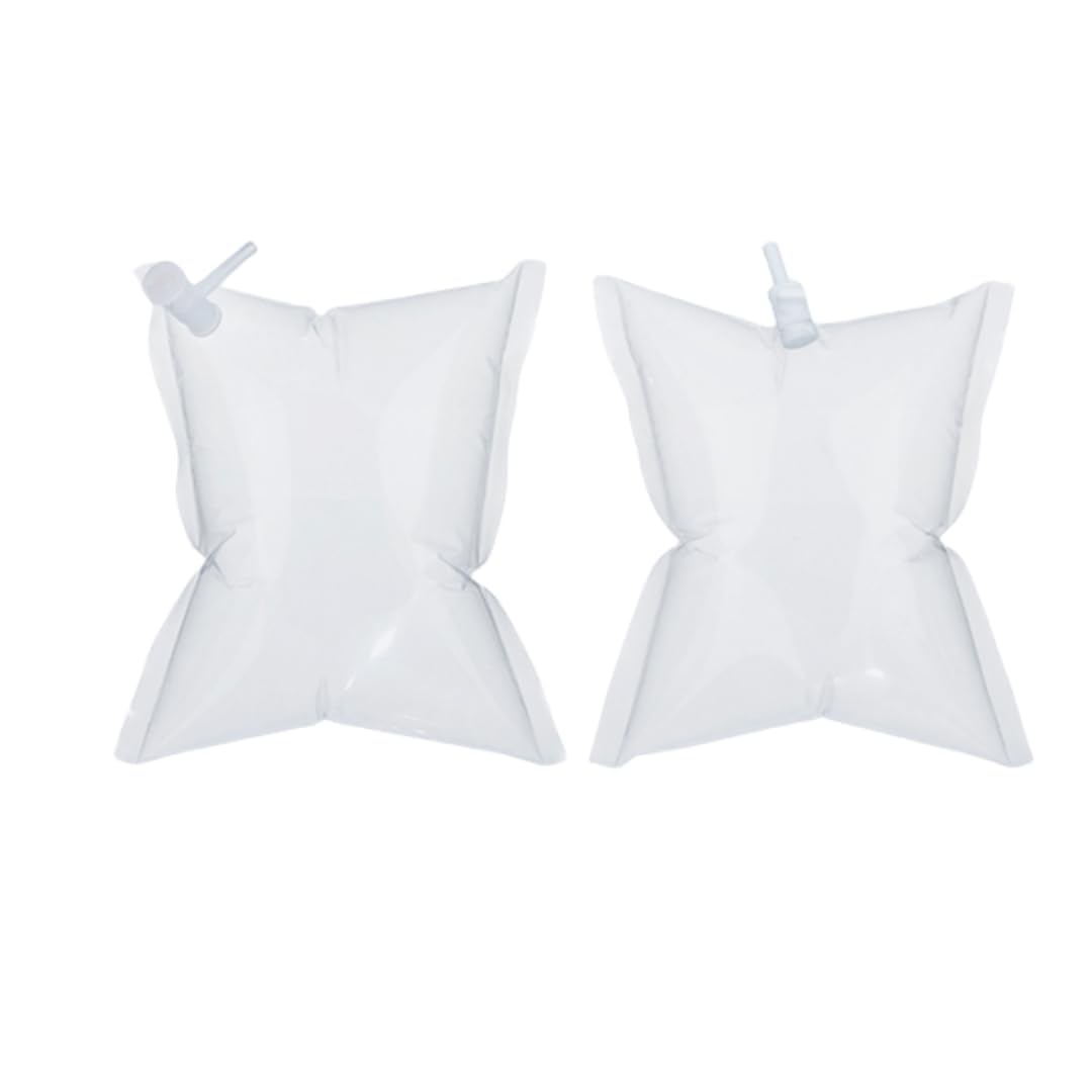 Bolsa de muestreo de gas (capacidad de 1 a 10 L), material FEP espesado, resistente a ácidos y álcalis, transparente, 1 unidad.(Single PP 10L)