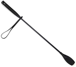 SUNLAND Horse Riding Crop Jump Bat Non-Slip Dressage Crop 23" with Double Slapper