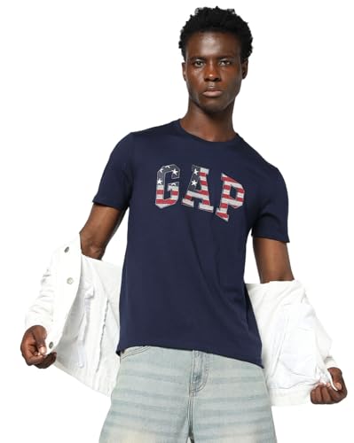Image of Gap Men Slim Fit Short Sleeves Crew Neck T-Shirt