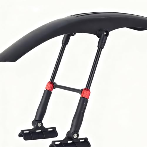 Guardabarros de bicicleta en aleación ligera y protector de barra extensible de alta gama 7