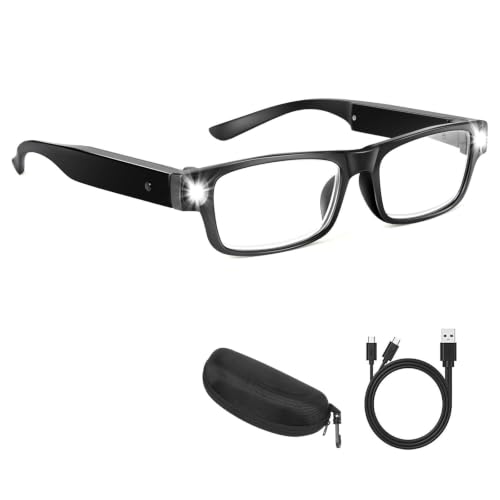 HQGZQL 200% Magnifying Glasses with Light